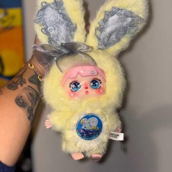 Yellow Bunny Plush Doll - Picture 7 of 10